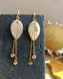 paleoleaf agate mousse rose
