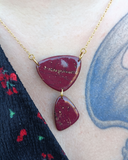 artefact turquoise bordeaux