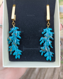 kelp turquoise bleu