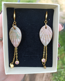paleoleaf agate mousse rose