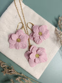 Parure grandes fleurs